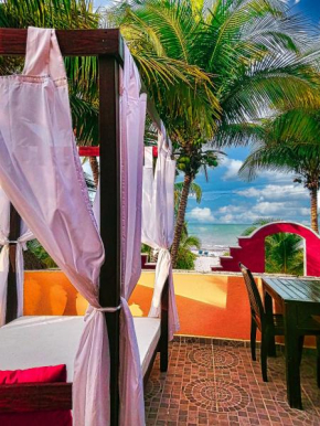Гостиница Beachfront Apartment Hacienda del Cuyo  Тисимин